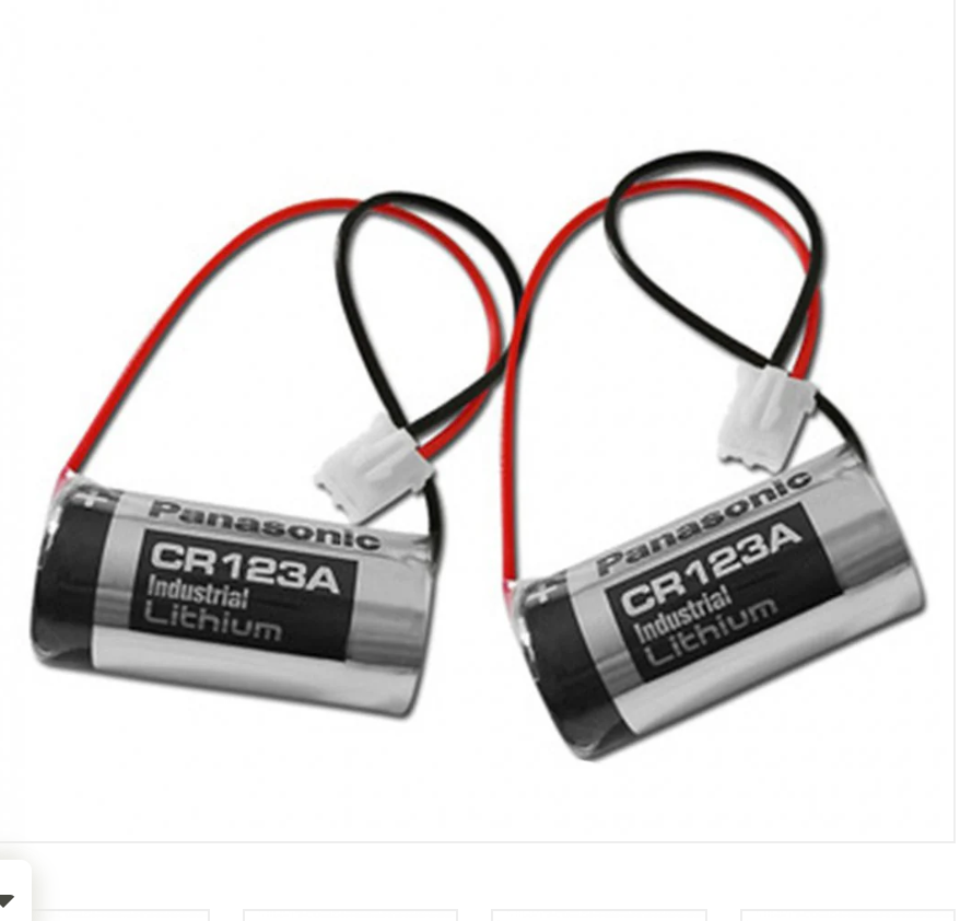 Twin replacement batteries for Squid Float and/or Strike Alarm
