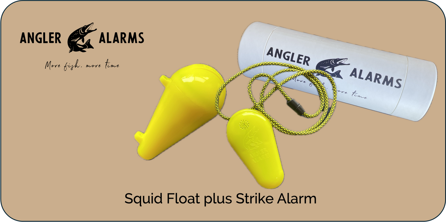 Sentri™ Squid Float and Strike Alarm combo pack - Bluetooth fishing float alarm by Angler Alarms