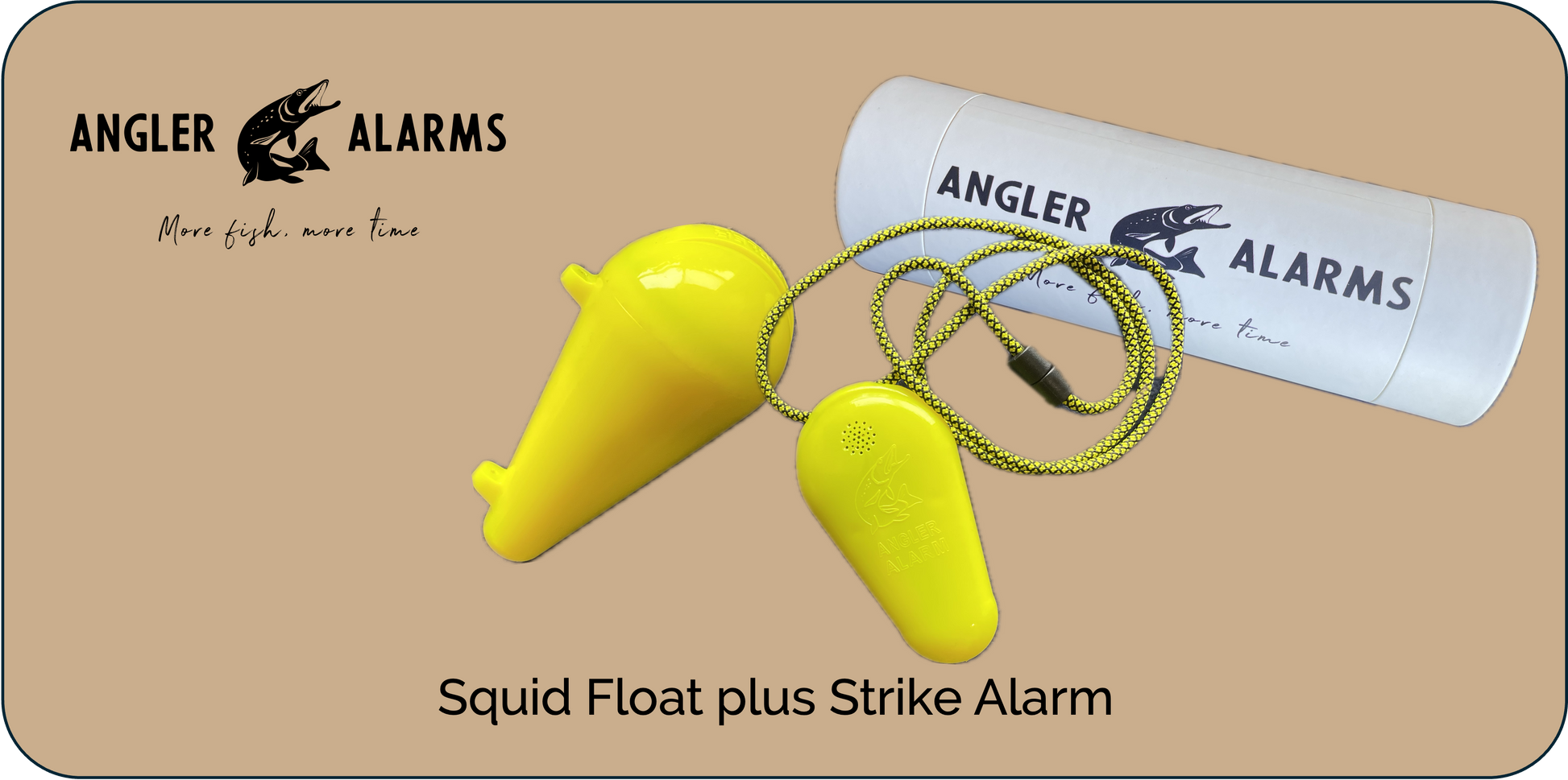 Sentri™ Squid Float and Strike Alarm combo pack - Bluetooth fishing float alarm by Angler Alarms